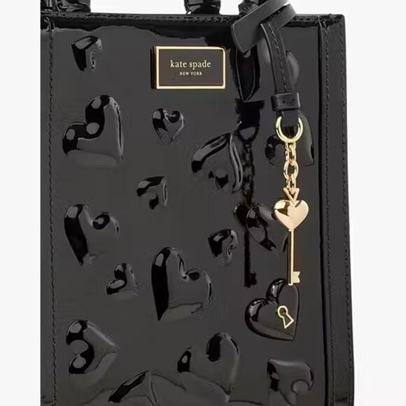 Kate Spade Key To My Heart Manhattan Mini Tote KK569 - Picture 5 of 16